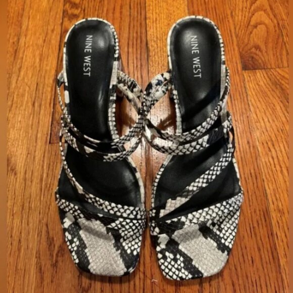 Nine West Strappy Sandals - Picture 1 of 4